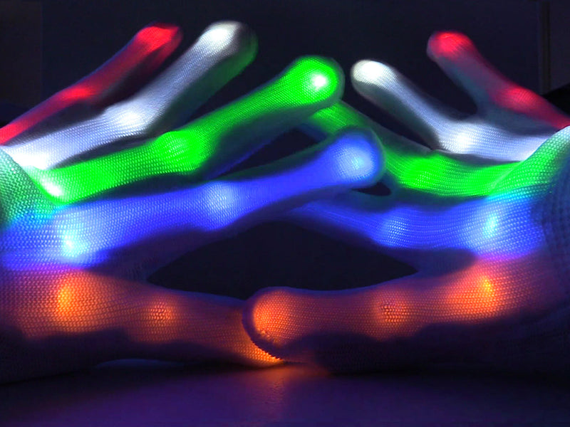 LED Gloves for Kids / Teens