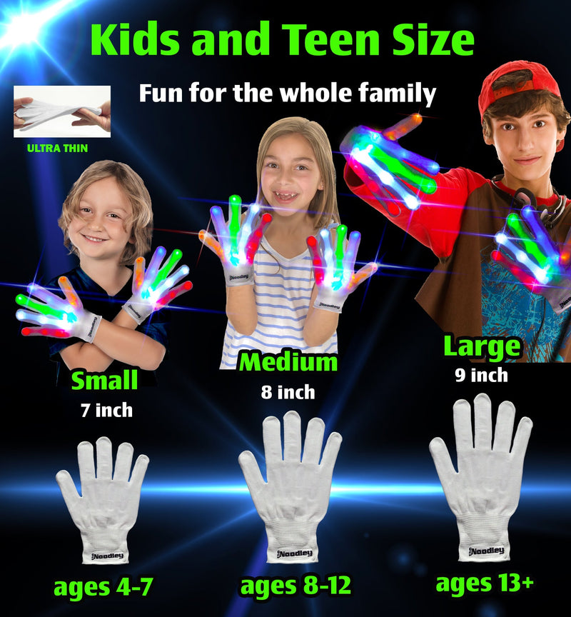 LED Gloves for Kids / Teens