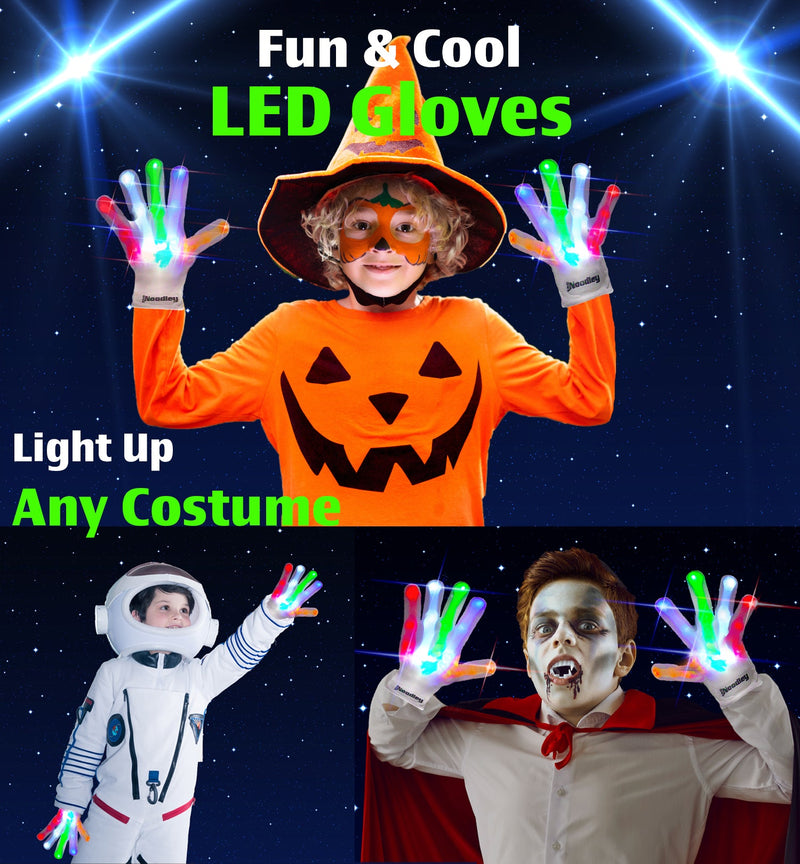 LED Gloves for Kids / Teens