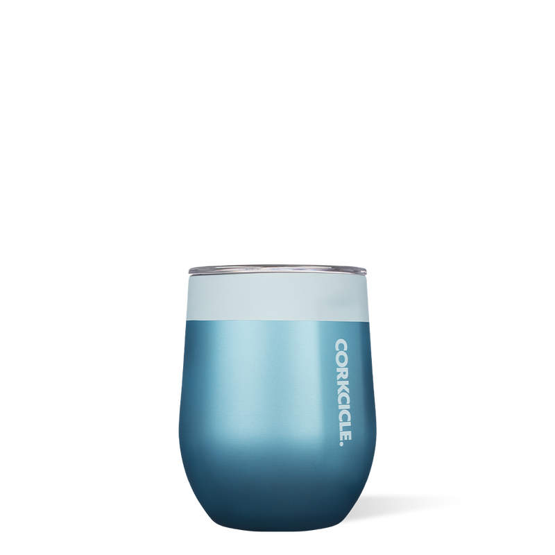 Color Block Stemless by CORKCICLE.