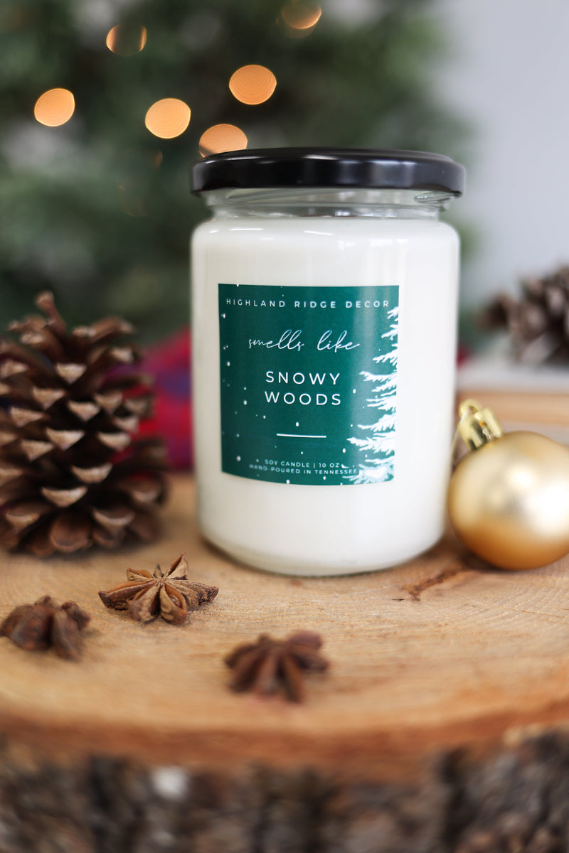 "Snowy Woods" Candle by Jubilee Trading Company