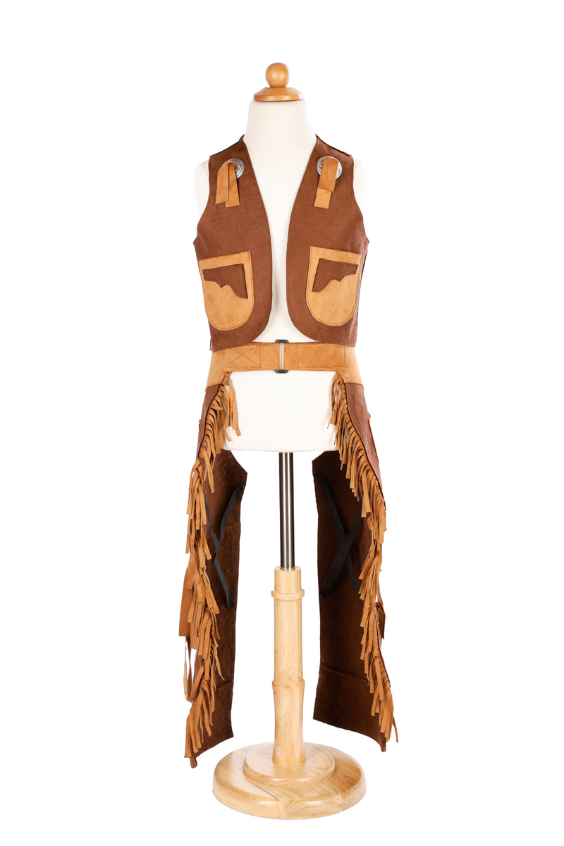 Cowboy Vest and Chaps by Great Pretenders