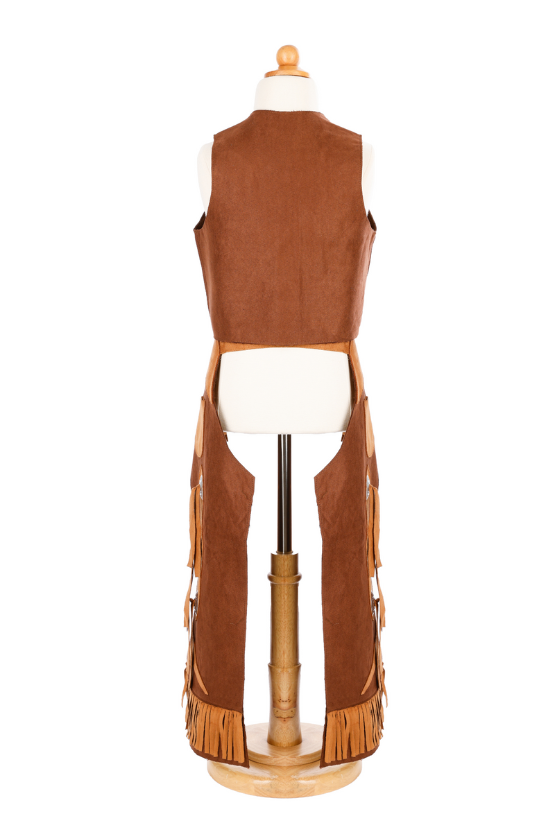 Cowboy Vest and Chaps by Great Pretenders