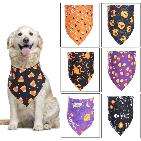 Spooky Paws Halloween Pet Saliva Towel by Dog Hugs Cat