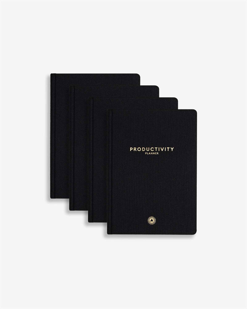 Productivity Planner One Year Bundle - Black by Intelligent Change