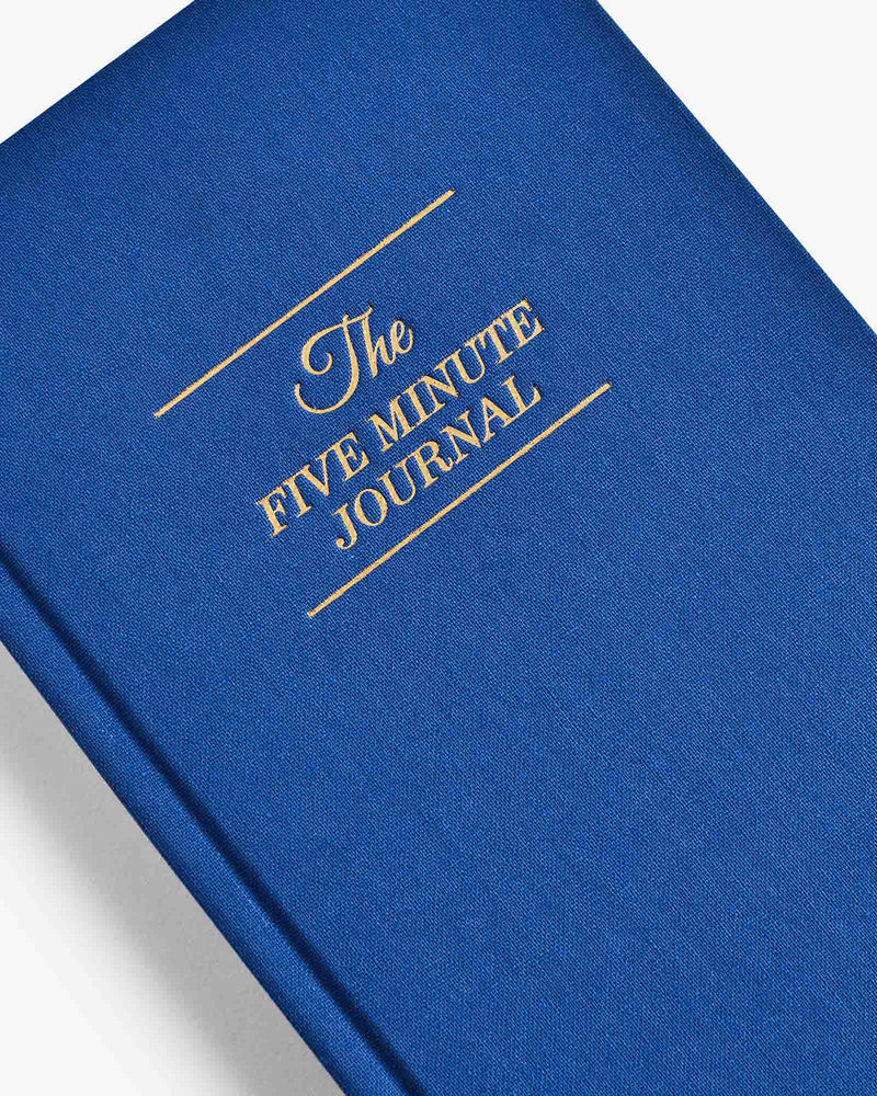 The Five Minute Journal - Royal Blue by Intelligent Change