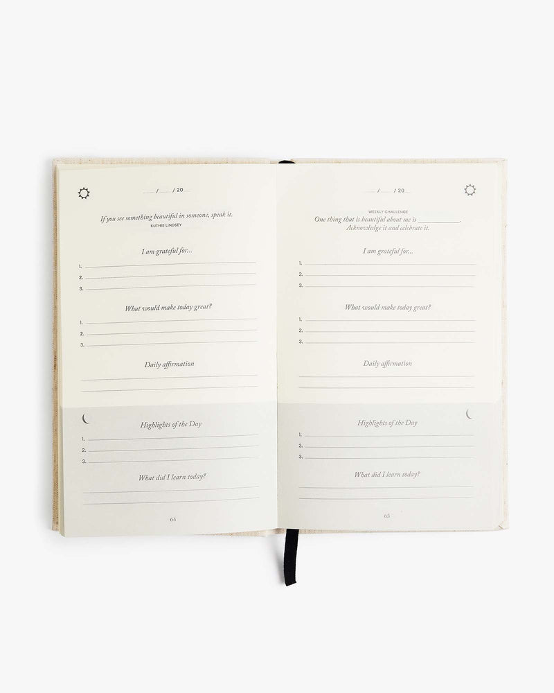 The Five Minute Journal - Original Linen by Intelligent Change