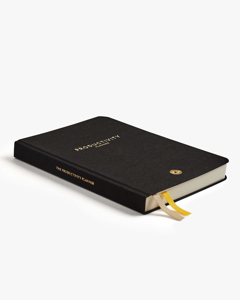 Productivity Planner - Black by Intelligent Change