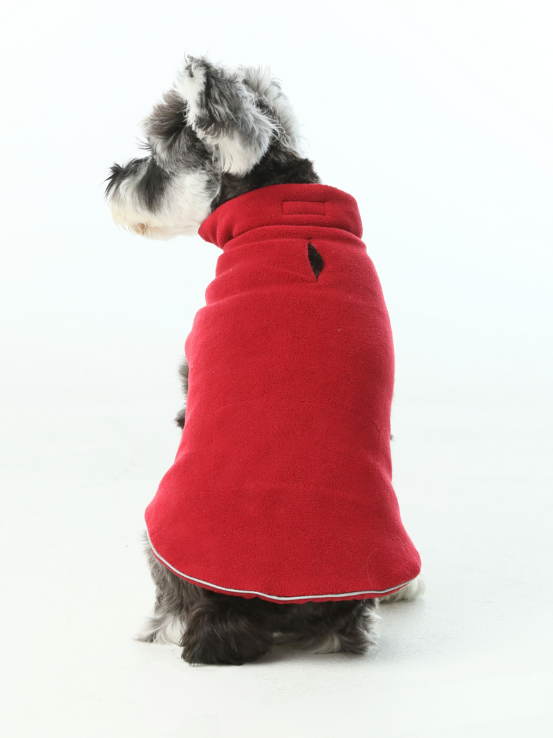 Reversible Dog Vest Jacket - Red by PEHOM