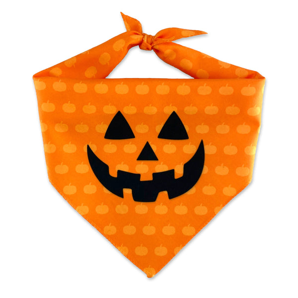 Pumpkin - Premium Halloween Pet Bandana by Dog Hugs Cat