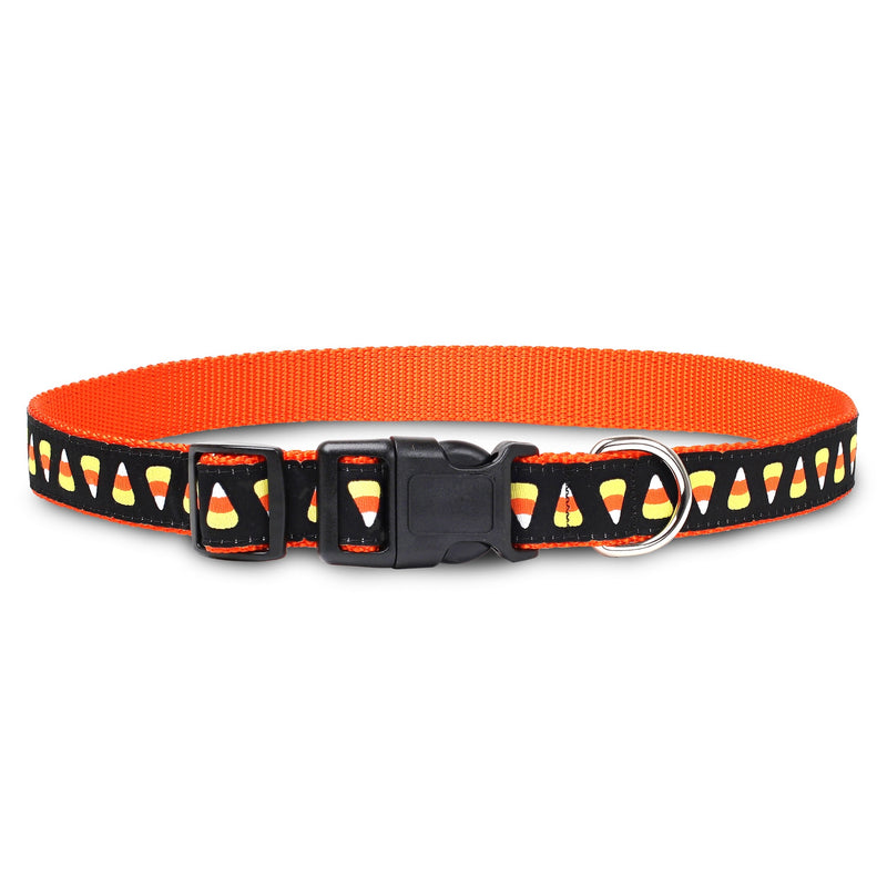 Halloween Collection Candy Corn Dog Collar by Dog Hugs Cat