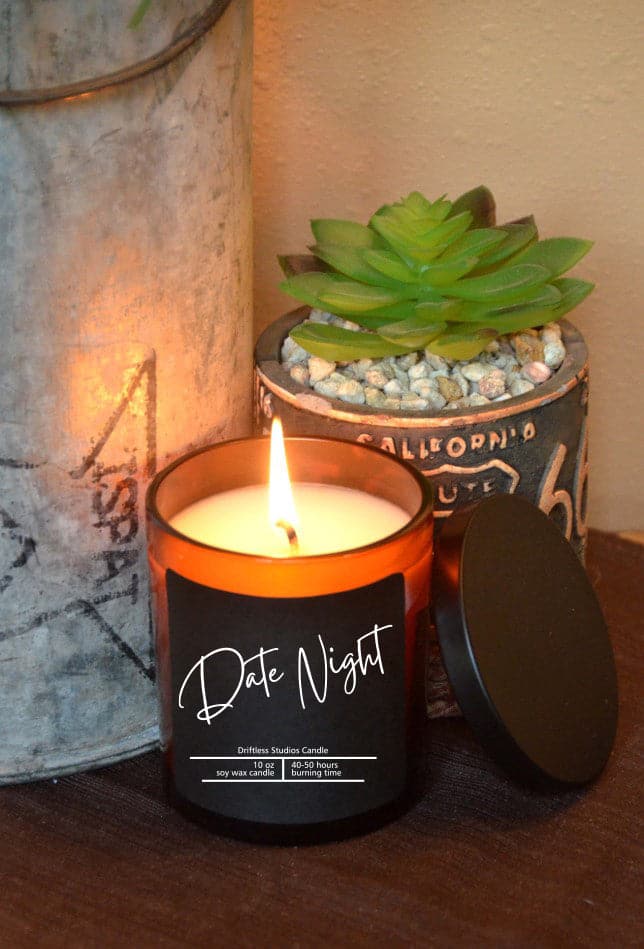 Date Night Soy Wax Candle by Driftless Studios