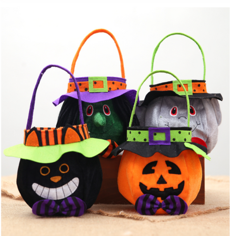 Spooky Treats: Kids' Halloween Candy Bag by Plushy Planet