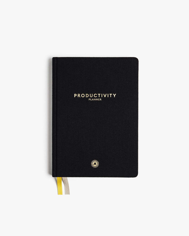 Productivity Planner - Black by Intelligent Change