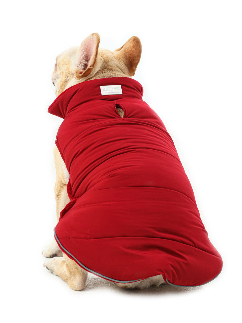 Reversible Dog Vest Jacket - Red by PEHOM