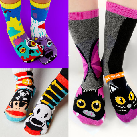 MONSTER MASH! Halloween Socks Party Pack (12, 24, or 48 Pairs) by Pals Socks