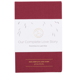 Our Complete Love Story: First Kiss to Last Kiss by Promptly Journals