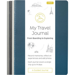 My Travel Journal (4 Pack) - Manhattan by Promptly Journals