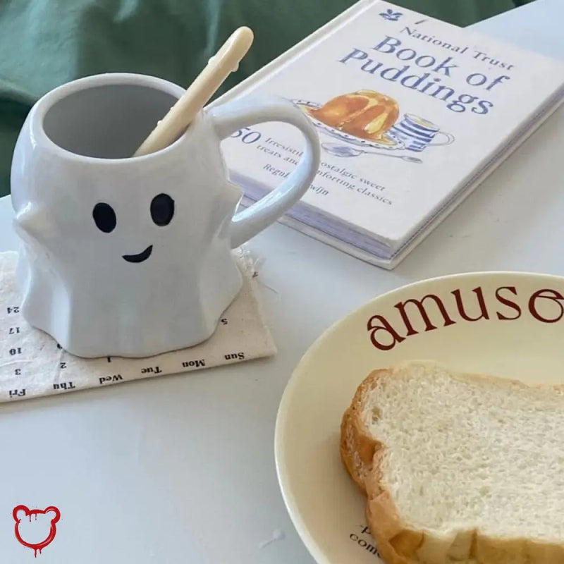 Adorable Halloween Ghost Mug by The Cursed Closet