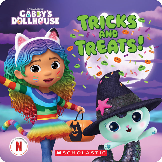 Tricks and Treats (Gabby's Dollhouse Storybook) - Board Book by Books by splitShops