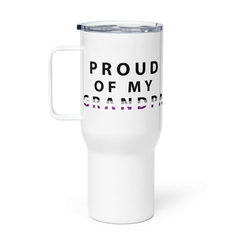 Proud of My Grandpa - Travel Mug