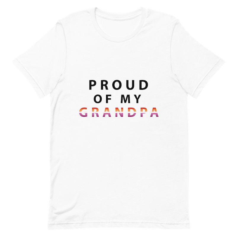 Proud of My Grandpa - Unisex T-Shirt