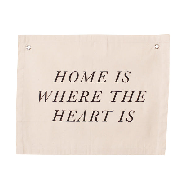 home is where the heart is banner by Imani + Kids