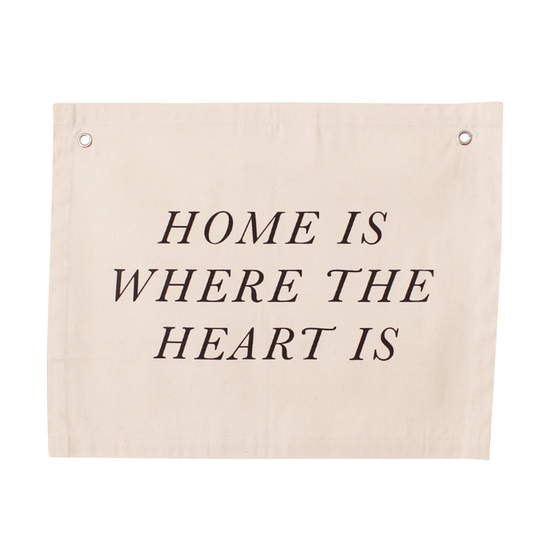 home is where the heart is banner by Imani + Kids