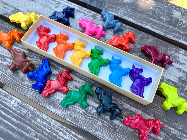 Unicorn Crayons - Unicorn Party Favors - Kids Gifts - Gifts For Kids - Unicorn Party Supplies - Unicorn Themed Birthday Party - Party Favors by KagesKrayons LLC