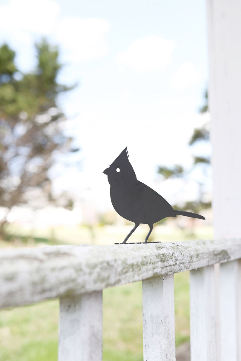 Metal Bird Statue - Cardinal Statue by Jubilee Trading Company