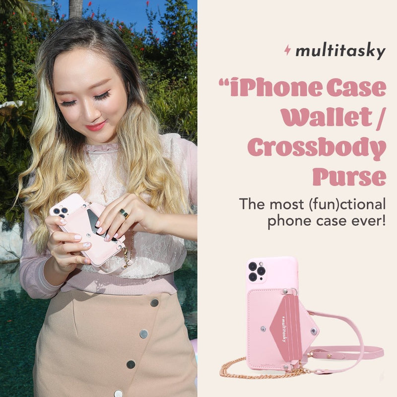 iPhone Case Wallet / Crossbody Purse (iPhone 13 and under) by Multitasky