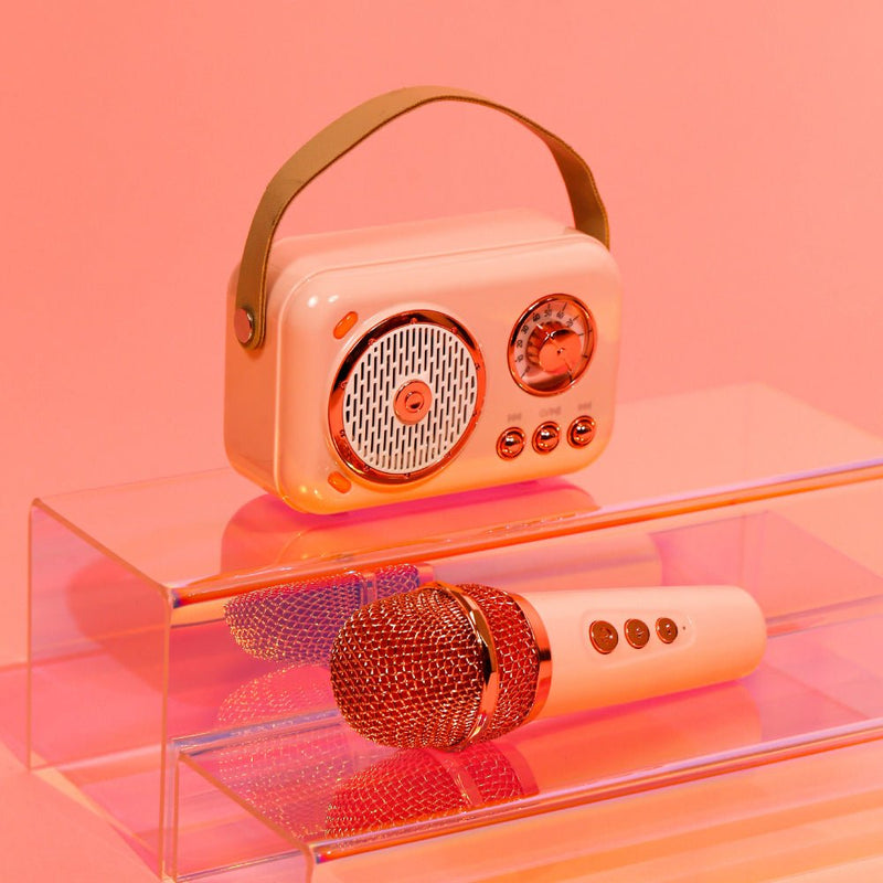 Retro Mini Karaoke Machine by Multitasky