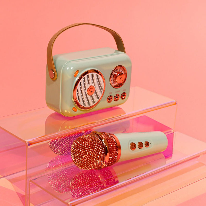 Retro Mini Karaoke Machine by Multitasky