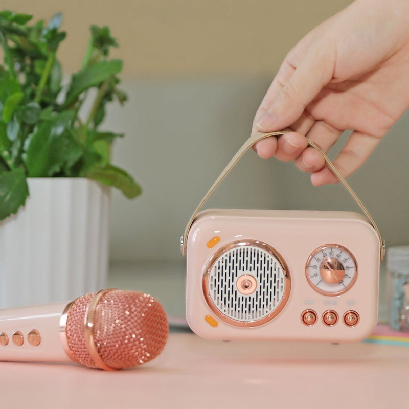 Retro Mini Karaoke Machine by Multitasky