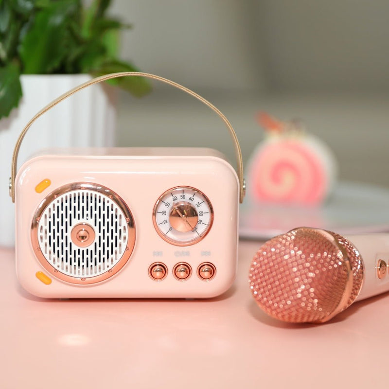 Retro Mini Karaoke Machine by Multitasky