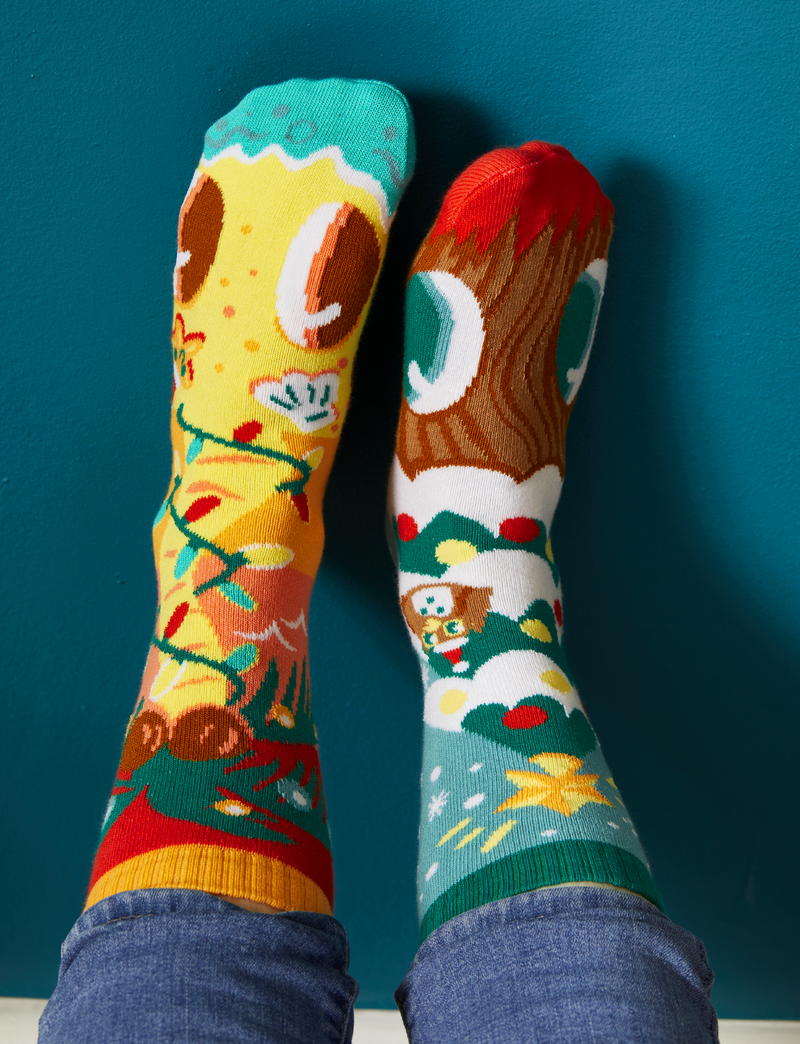 ADULT PINEY & COCO CHRISTMAS SOCKS by Pals Socks