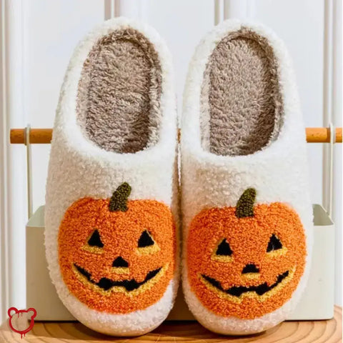 Pumpkin Halloween Slippers by The Cursed Closet