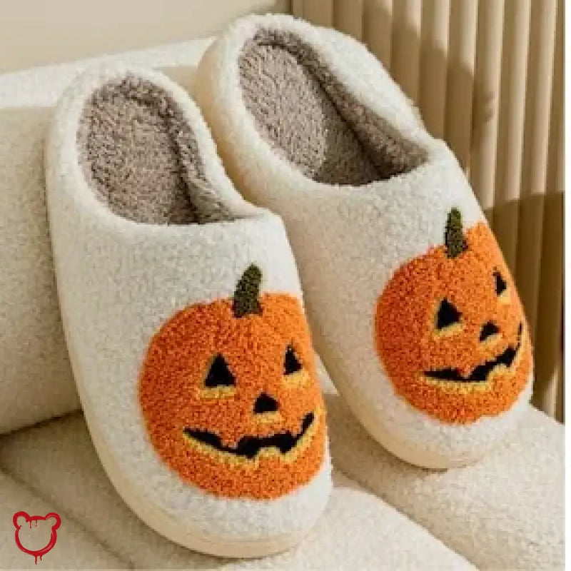 Pumpkin Halloween Slippers by The Cursed Closet