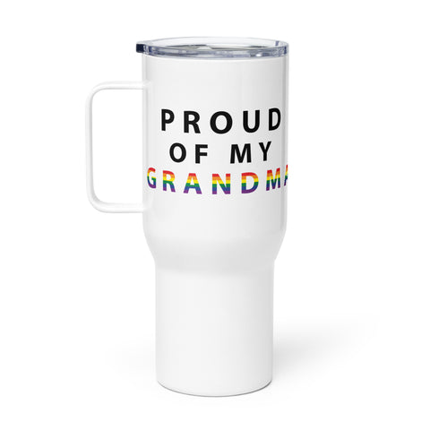 Proud of My Grandma - Travel Mug