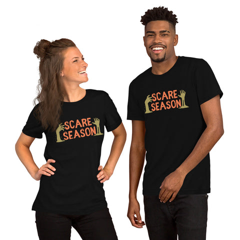 Scare Season Black Unisex t-shirt