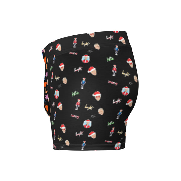 Limited Edition Holiday Emoji Boxers (Black) – ellenshop