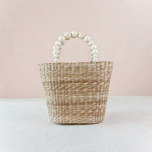 Natural Small Market Tote Bag by LIKHÂ – ellenshop